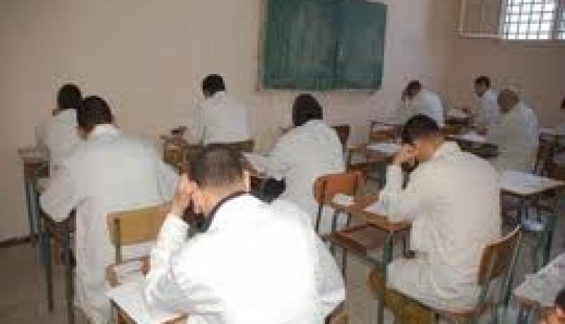 2355 محبوس يشاركون في امتحانات شهادة البكالوريا