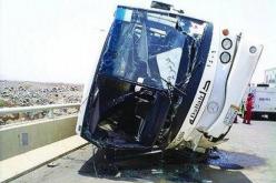 22 جريحا في اصطدام حافلة لنقل المسافرين بسيارة سياحية بقالمة