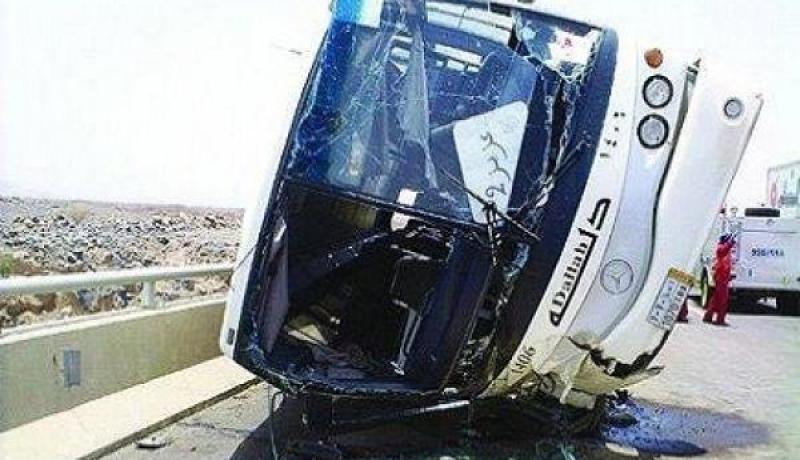 22 جريحا في اصطدام حافلة لنقل المسافرين بسيارة سياحية بقالمة
