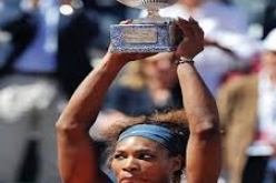 سيرينا وليامس تتوج بلقب روما الدولية