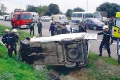 وفاة 52 شخصا وجرح 675 آخرين في 398 حادث مرور خلال الأسبوع الجاري