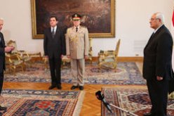 المستشار عزت محمود المرشح لـقضايا الدولة يؤدي اليمين أمام الرئيس
