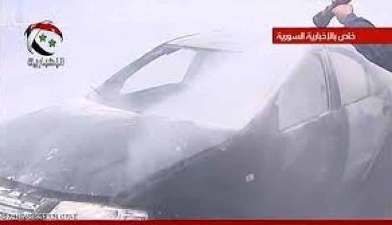 المعارضة السورية تتهم النظام بالوقوف وراء تفجير المرجة بدمشق
