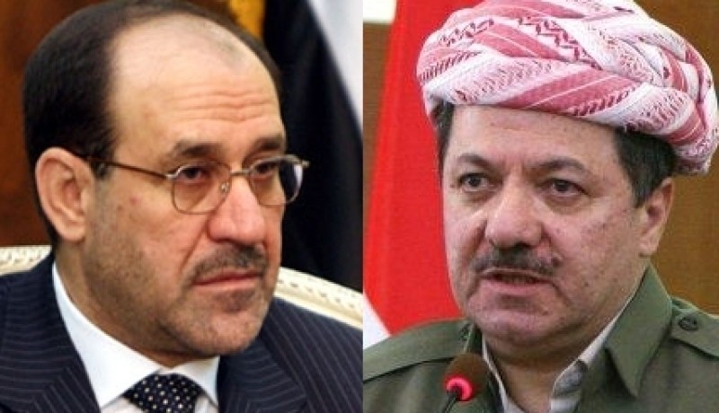 طهران تتوسط بين المالكي وبارزاني و الحل ملحق بالموازنة