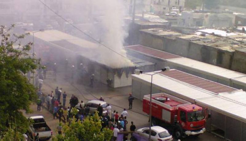 حرق 12 محلا تجاريا من المفترض ان توزع الاربعاء القادم في القبة