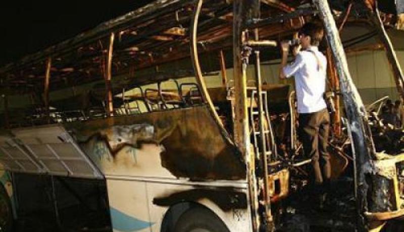 الصين تعتبر حريق حافلة ركاب بجنوب شرق الصين جريمة جنائية خطيرة