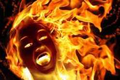 وفاة رضيعة حرقا بفعل الجن