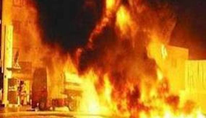 اندلاع حريق مهول داخل شاليهين و توقيف الجاني بالشلف