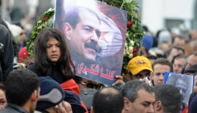 المئات يتظاهرون في فرنسا إحتجاجا على مقتل شكري بلعيد