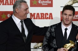 ميسي أول لاعب يحصل على الحذاء الذهبي للمرة الثالثة في مسيرته