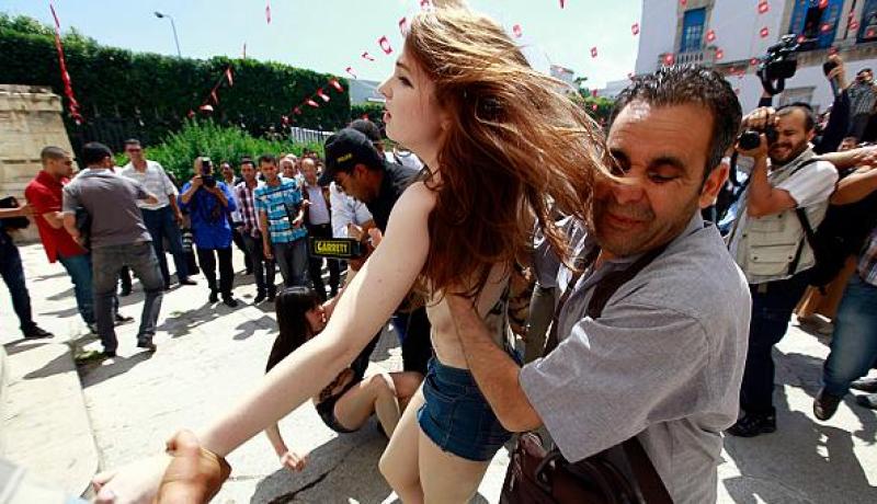 اتهام جديد ضد ناشطة تونسية فى منظمة فيمن