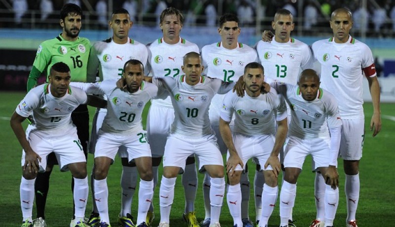 المنتخب الجزائري لكرة القدم الأول عربياً والثالثة إفريقيا