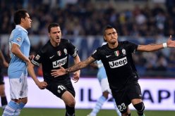 يوفنتوس يفوز على لاتسيو بثنائية فيدال