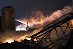 إصابة 33 شخصا فى انفجار هائل بمصنع أمريكى للكيماويات