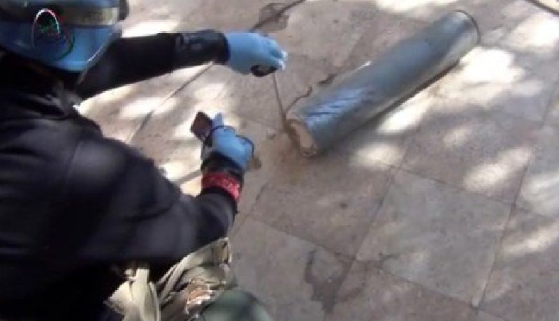 رؤوس الصواريخ التي استهدفت الغوطة قد تكون يدوية الصنع