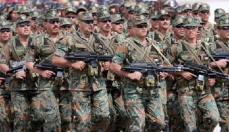 الجيش الأردنى يلقى القبض على 7 مسلحين قادمين من سوريا
