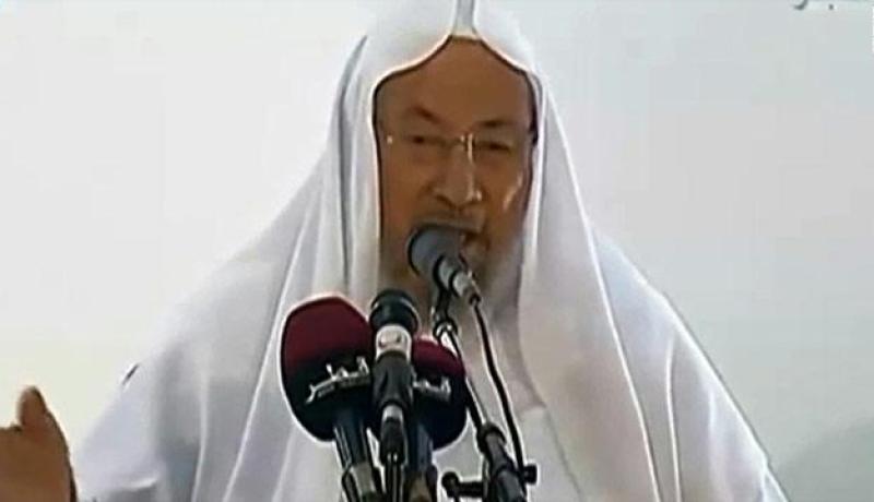 القرضاوي: لا طاعة للانقلاب