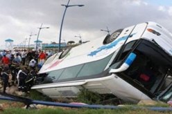مصرع وإصابة 51 معتمراً سوريا إثر انقلاب حافلة بمكة المكرمة