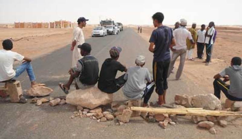 بطالون يحتجزون 300 عامل بكوسيدار بغرداية