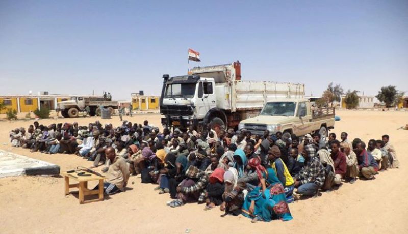مقتل 12 سودانيا خلال محاولتهم التسلل الى داخل الاراضي الليبية