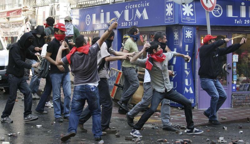 تظاهرة في اليونان تضامنا مع المتظاهرين في تركيا