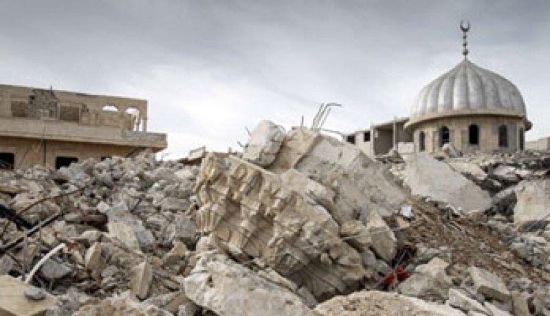 انفجارات تهز درعا ودمشق بسوريا