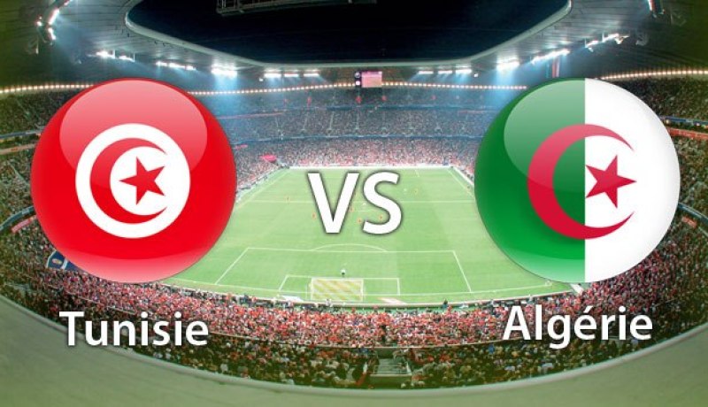 الشوط الأول :  المنتخب الجزائري 0 – 0 المنتخب التونسي