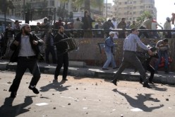 مواجهات أمام المقر الرئيسي للاخوان المسلمين في القاهرة