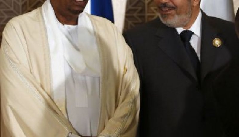 مرسي يصل الى الخرطوم في زيارة تاريخية