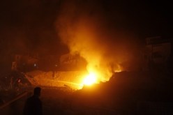 انفجار 3 صواريخ من غزة قبل العبور إلى إسرائيل