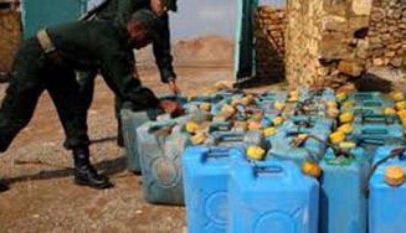 حجز أكثر من 2.700 لتر من الوقود و37.5 طنا من المواد الغذائية شهرسبتمبر
