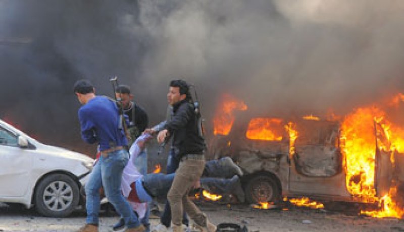مقتل 11 شخصا فى انفجار سيارة ملغومة قرب مسجد للسنة فى غرب بغداد