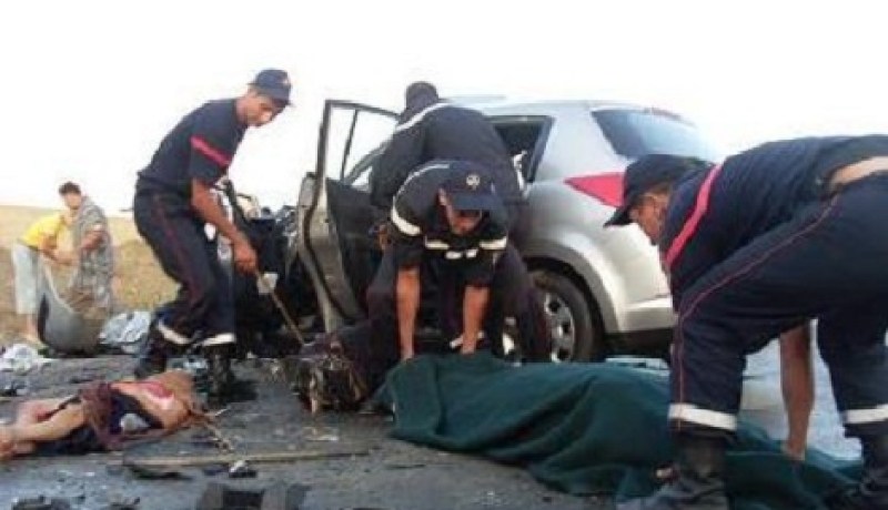 3 قتلى و 4 جرحى في حادث مرور ببسكرة