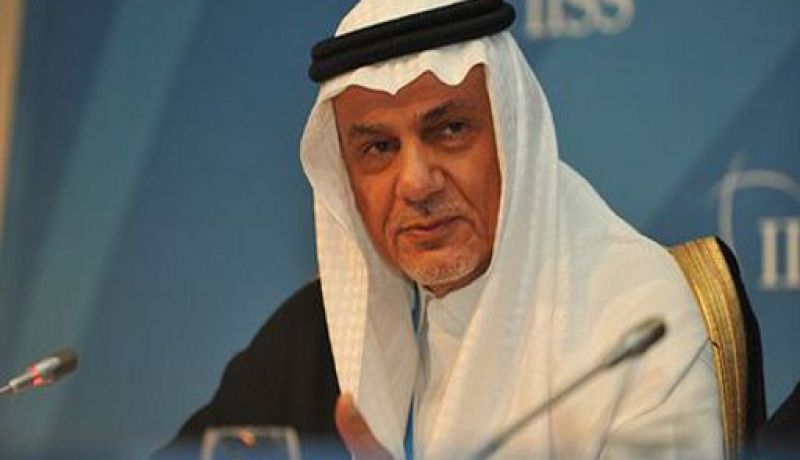 الأمير تركي الفيصل يدعو إلى تسليح المعارضة السورية