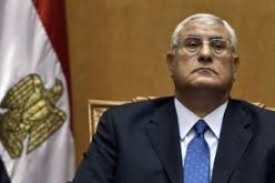 عدلي منصور يصدر قرارا بتخفيف عقوبة إهانة الرئيس