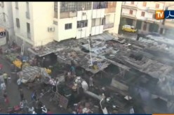 حريق مهول في سوق الخضر و الفواكه بسكيكدة يحدث هلعا وسط السكان