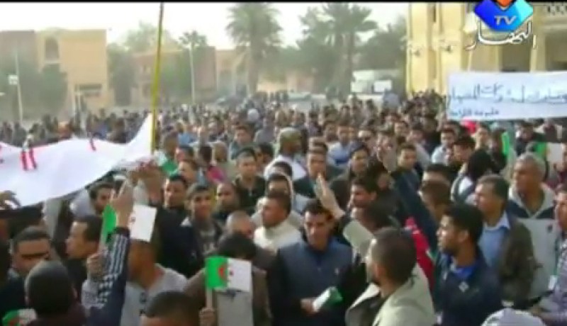 النظال حتى يعمل البطال..شعار يتمسك به شباب و رقلة