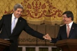 كيري ينتقد تصريحات اردوغان وداوود اوغلو يؤكد حق تركيا في انتقاد اسرائيل