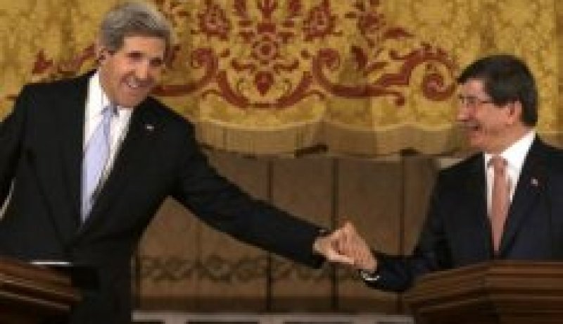 كيري ينتقد تصريحات اردوغان وداوود اوغلو يؤكد حق تركيا في انتقاد اسرائيل