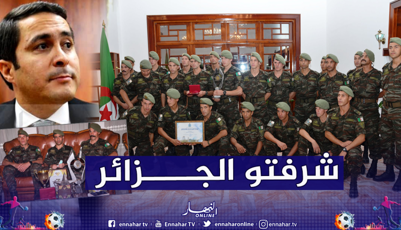 خالدي يهنئ الفريق الوطني العسكري