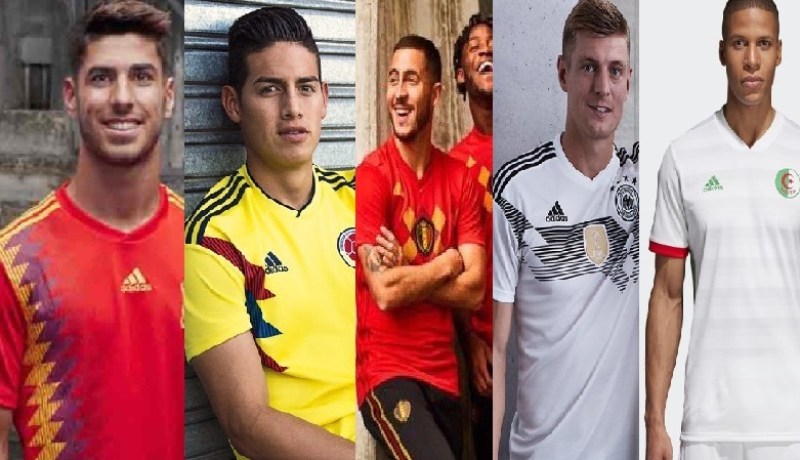 مقارنة.. قميص الخضر أسوأ ما أنتجته “أديداس” هذا العام !