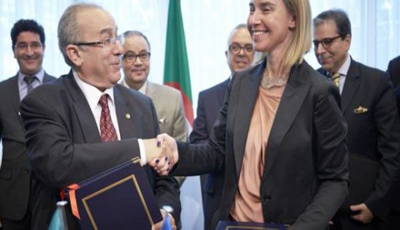 الجزائر لاتنوي اعادة المفاوضات أو مراجعة اتفاق الشراكة مع الاتحاد الأوروبي