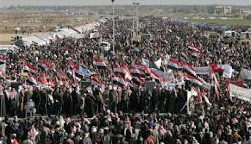 مظاهرات فى العراق للمطالبة بسرعة اقرار الموازنة للعام 2013