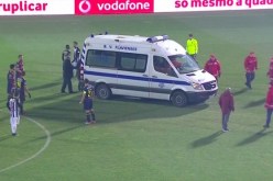 بالفيديو .. نجاة لاعب جزائري من الموت في البرتغال