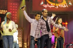 جانب من مسابقة ألحان وشباب