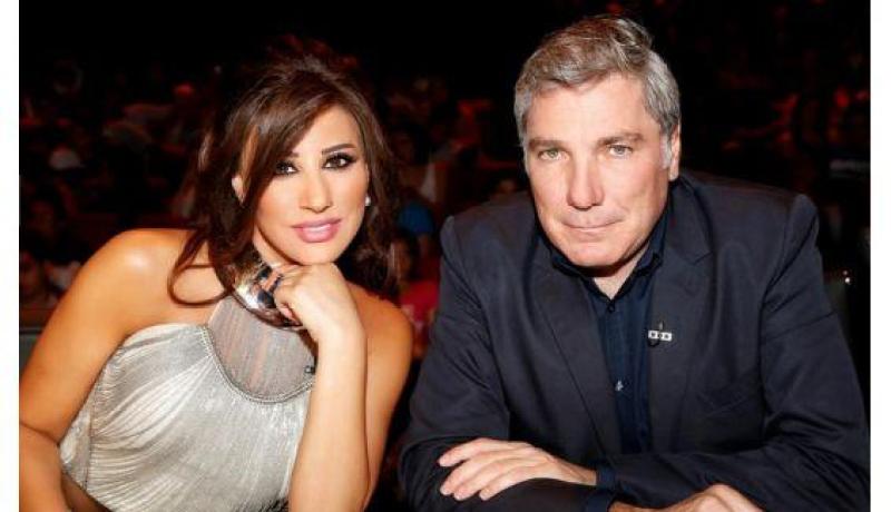 علي جابر يتغزل بنجوى كرم وهي ترد