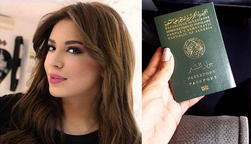 أمل بوشوشة.. جزائرية بجواز سفر جزائري