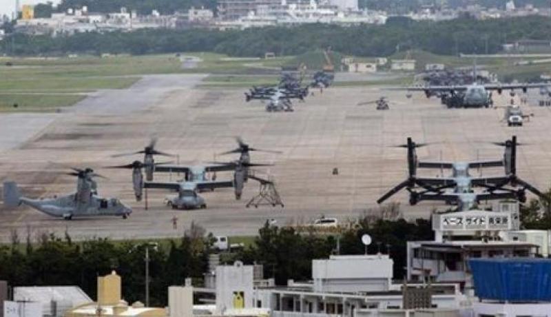 انفجار يهزّ قاعدة مشاة البحرية الأمريكية في اليابان