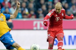 بايرن ميونيخ يهزم اينتراخت براونشفيغ بثنائية جناحه الهولندي الطائر روبن