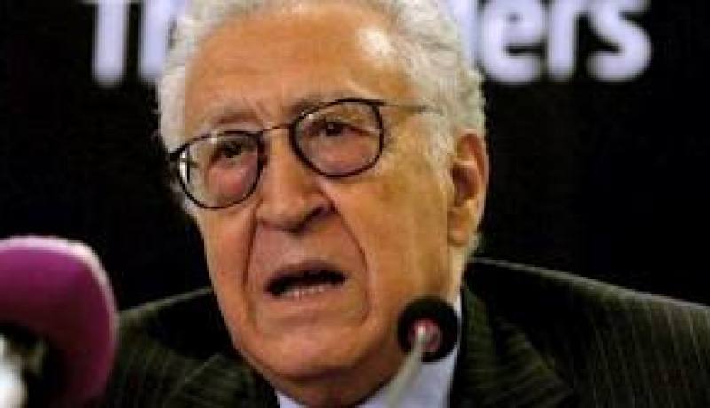 الإبراهيمي: لا يوجد حل عسكري للنزاع السوري